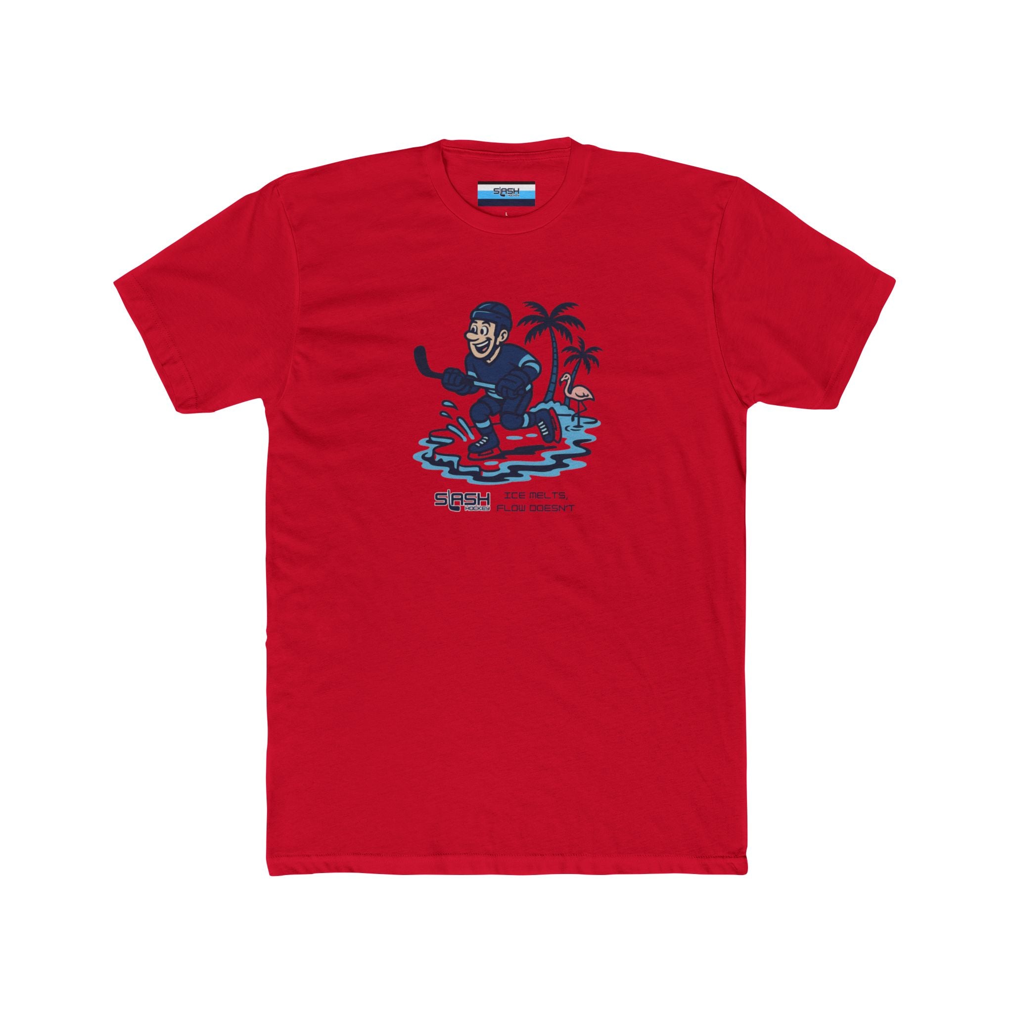 Front view of Florida Tee hockey t-shirt by Slash Hockey