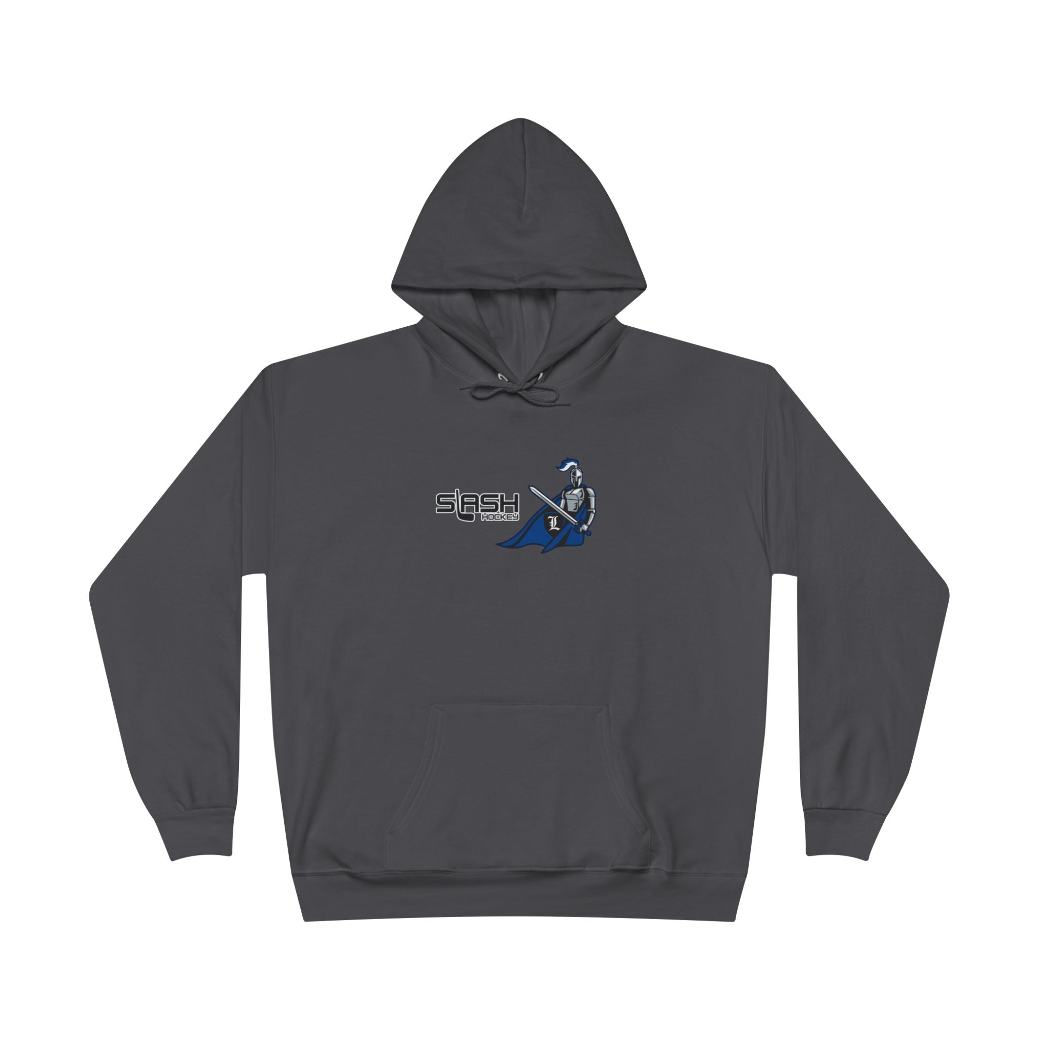 “LHA Girls Hockey Hoodie front view — Livonia Hockey Association design in team colors printed on premium cotton-blend hoodie.”