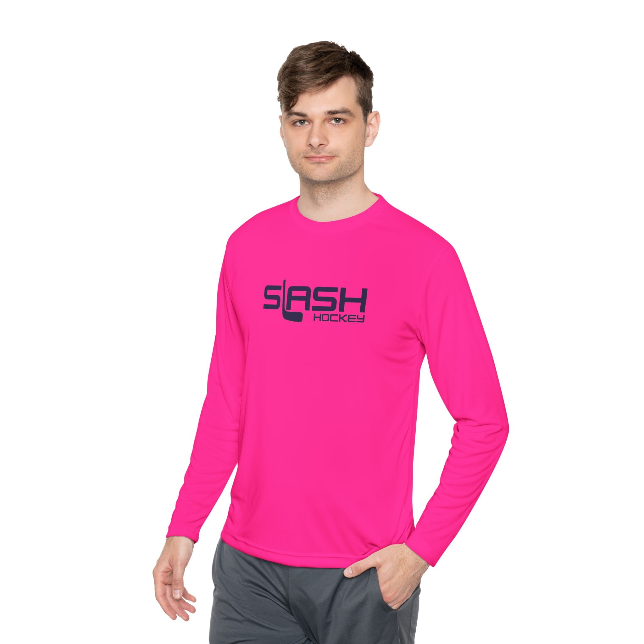 Long Sleeve Slash Hockey Tee