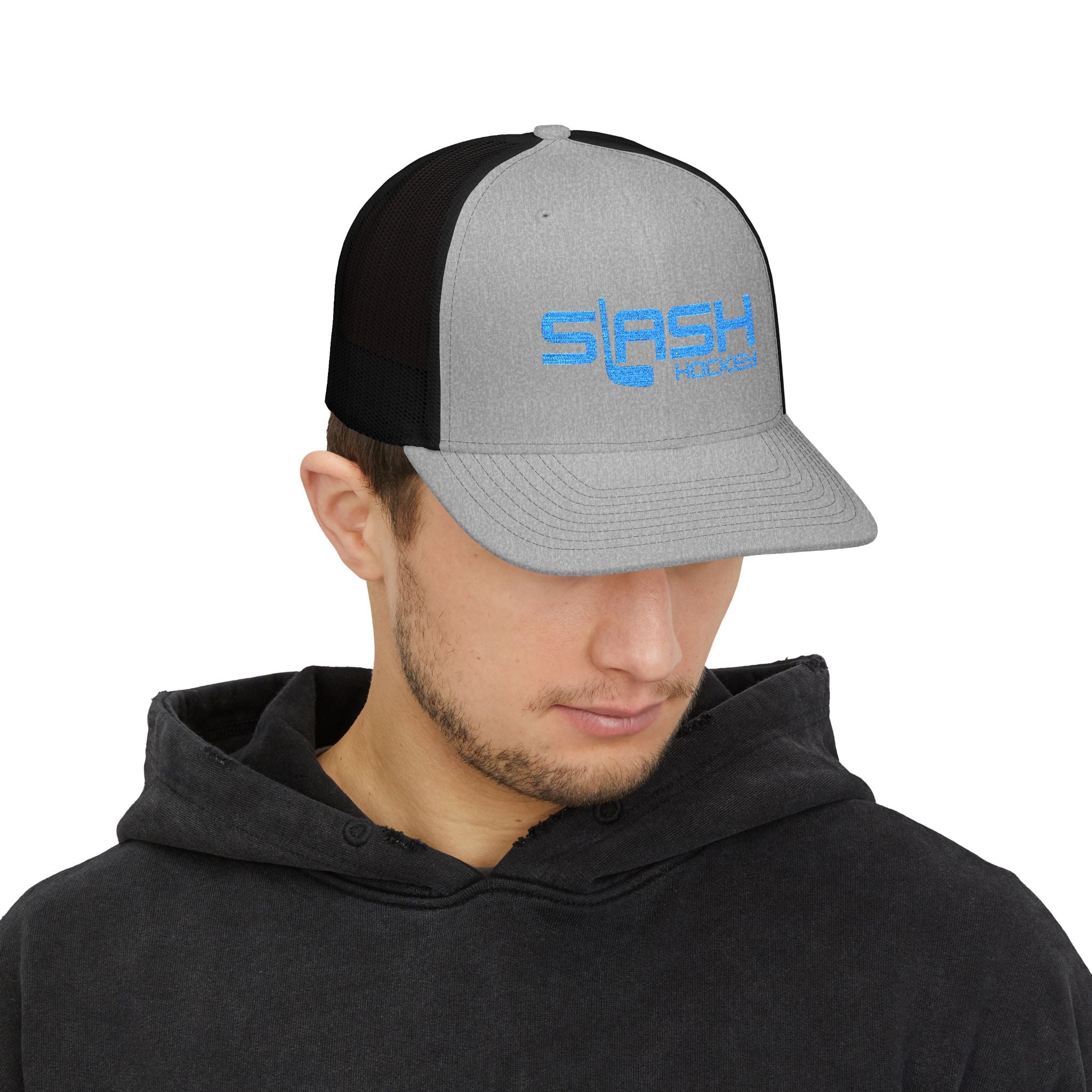 Slash Hockey Snapback Trucker Cap