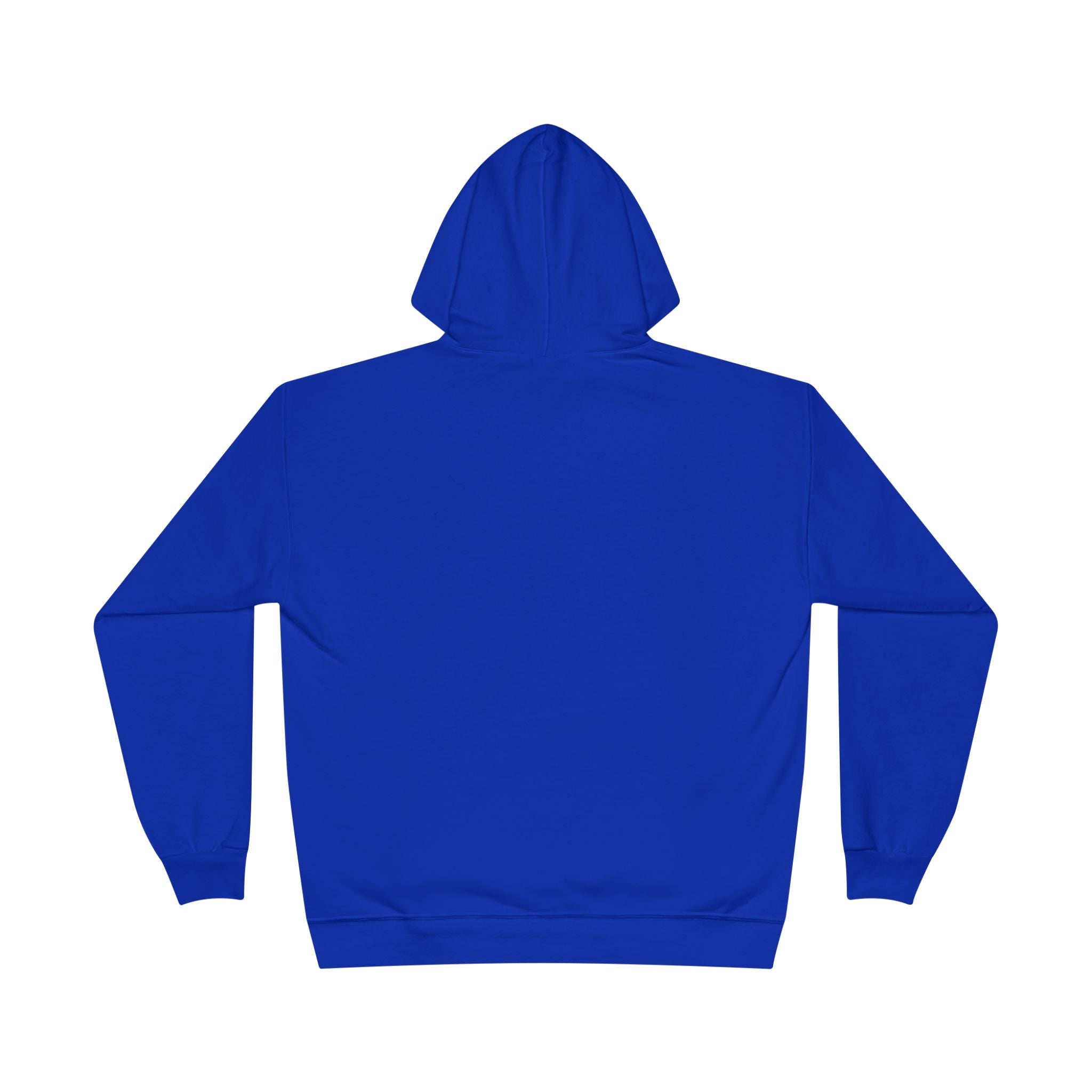 “LHA Girls Hockey Hoodie back view — solid color with no design, relaxed athletic fit.”