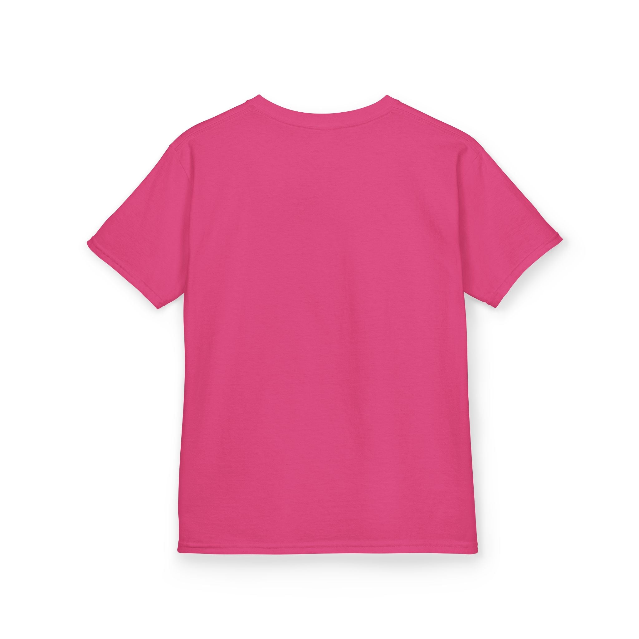 Back view of Livonia Hockey Association youth t-shirt, smaller sizing for kids and young players. Team logo printed on chest, casual athletic fit.