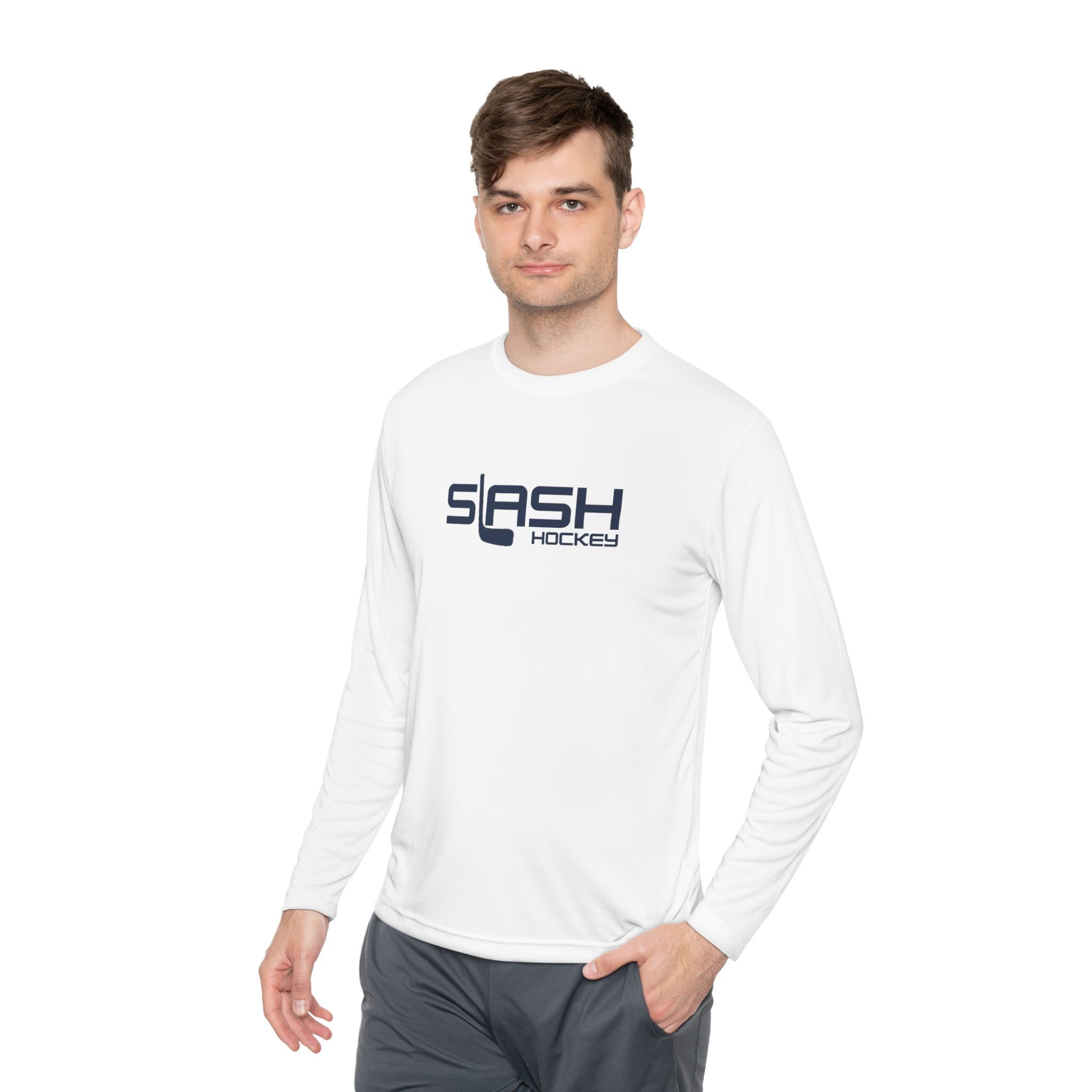 Long Sleeve Slash Hockey Tee