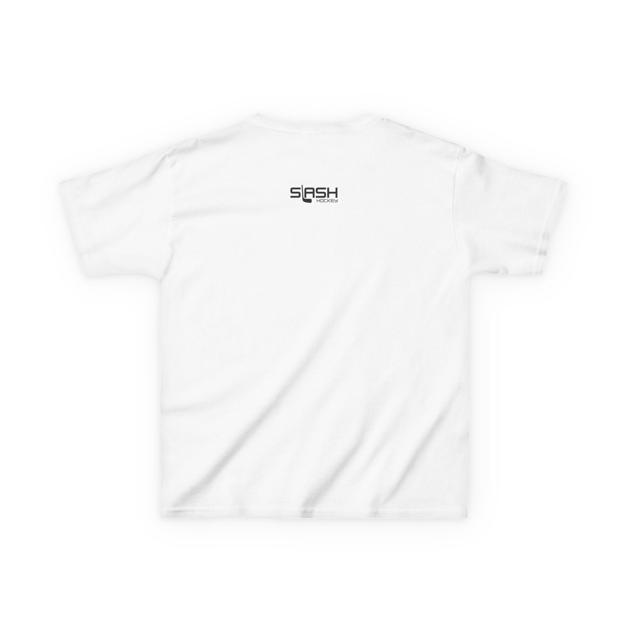 Youth Dialed In Since ’12 Tee, back view — blank back with simple athletic styling, shown on a plain background.