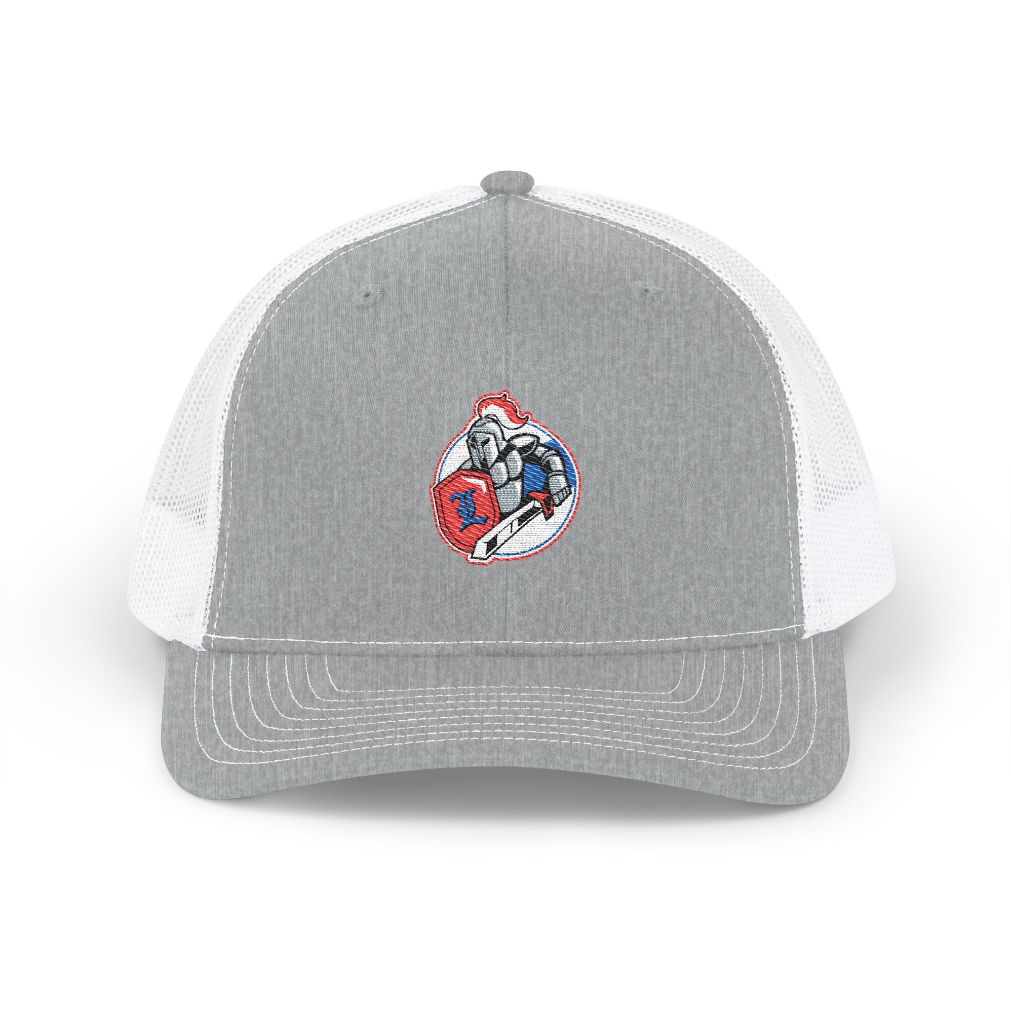 Front view of the LHA Snapback Cap in multiple colors, featuring the bold Livonia Hockey Association logo embroidered on the structured front panel. Flat bill and classic snapback closure.