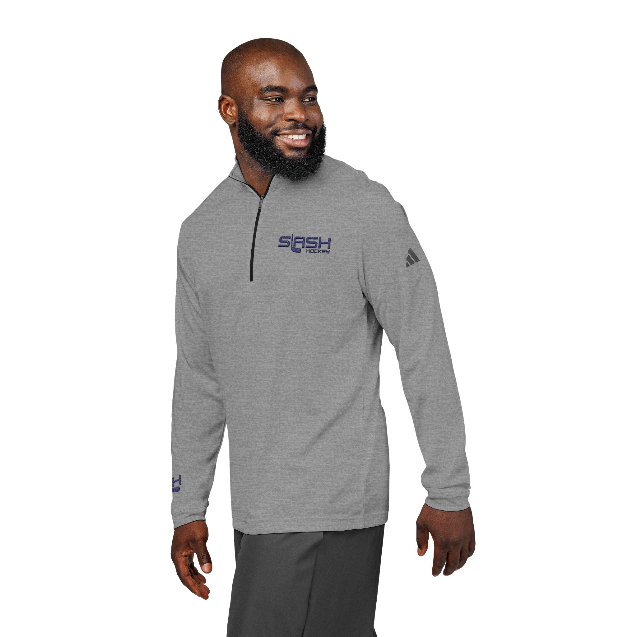 Adidas® Slash Hockey Quarter-Zip Pullover