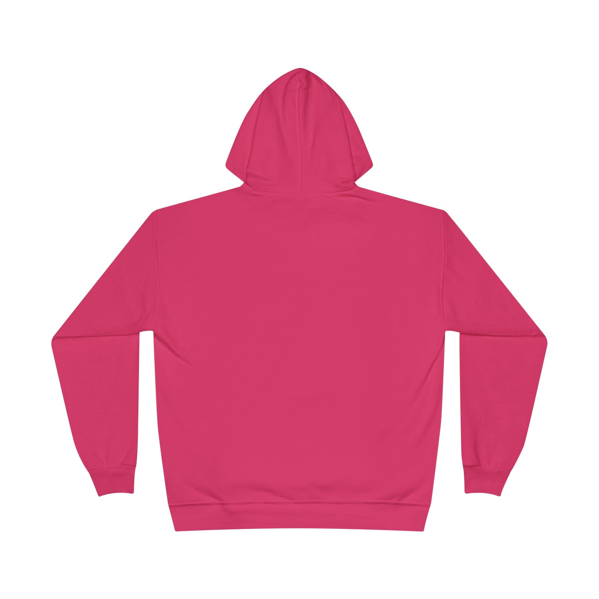 “LHA Girls Hockey Hoodie back view — solid color with no design, relaxed athletic fit.”