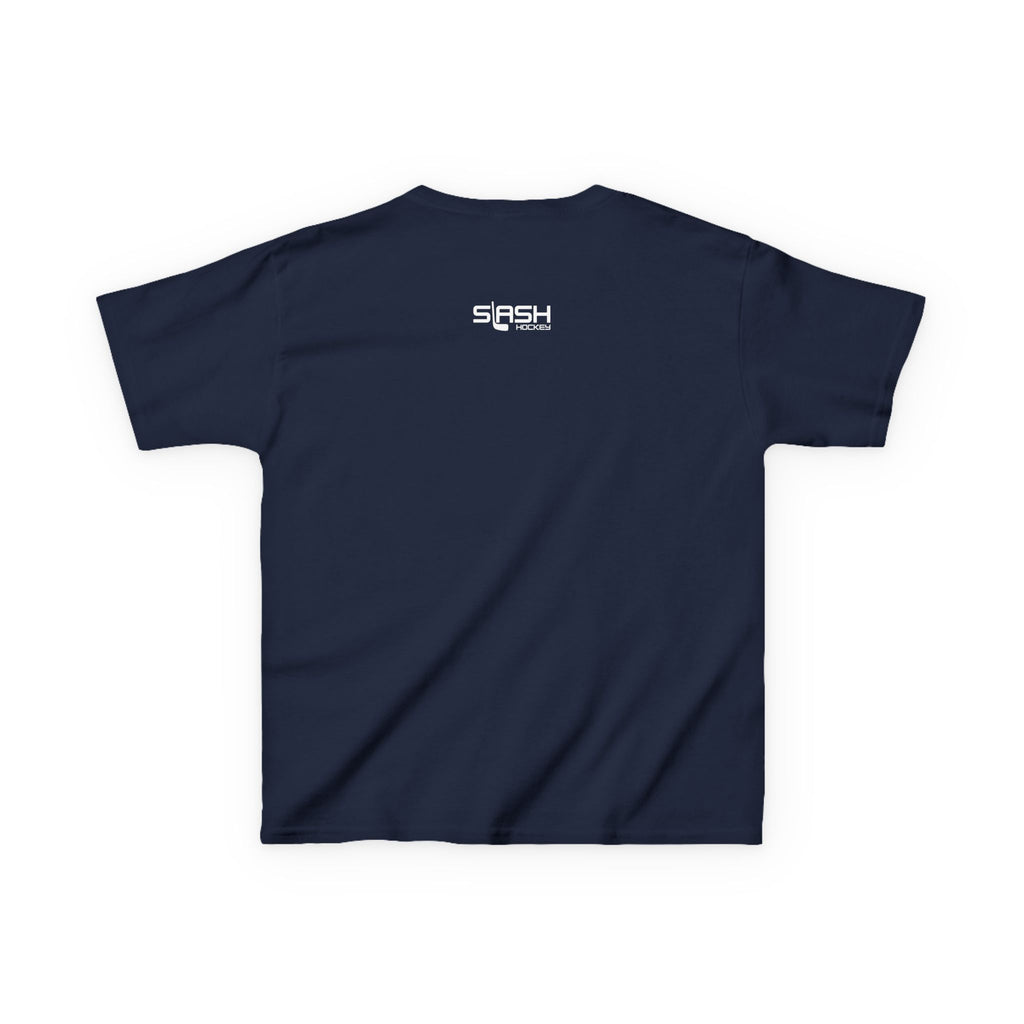 Youth Banner Future Pro USA Goalie School Tee, back view — blank back with simple athletic styling, shown on a plain background.