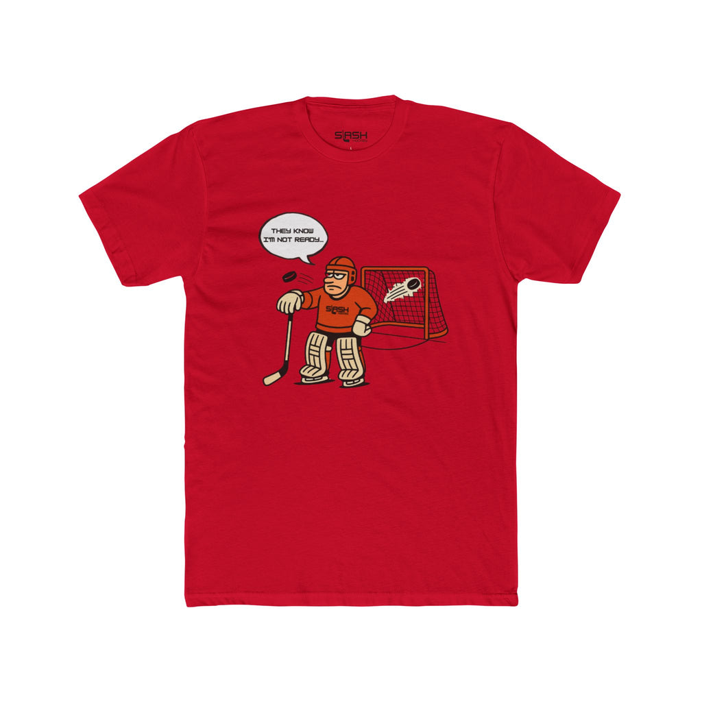 Mad Goalie Slash Hockey Tee