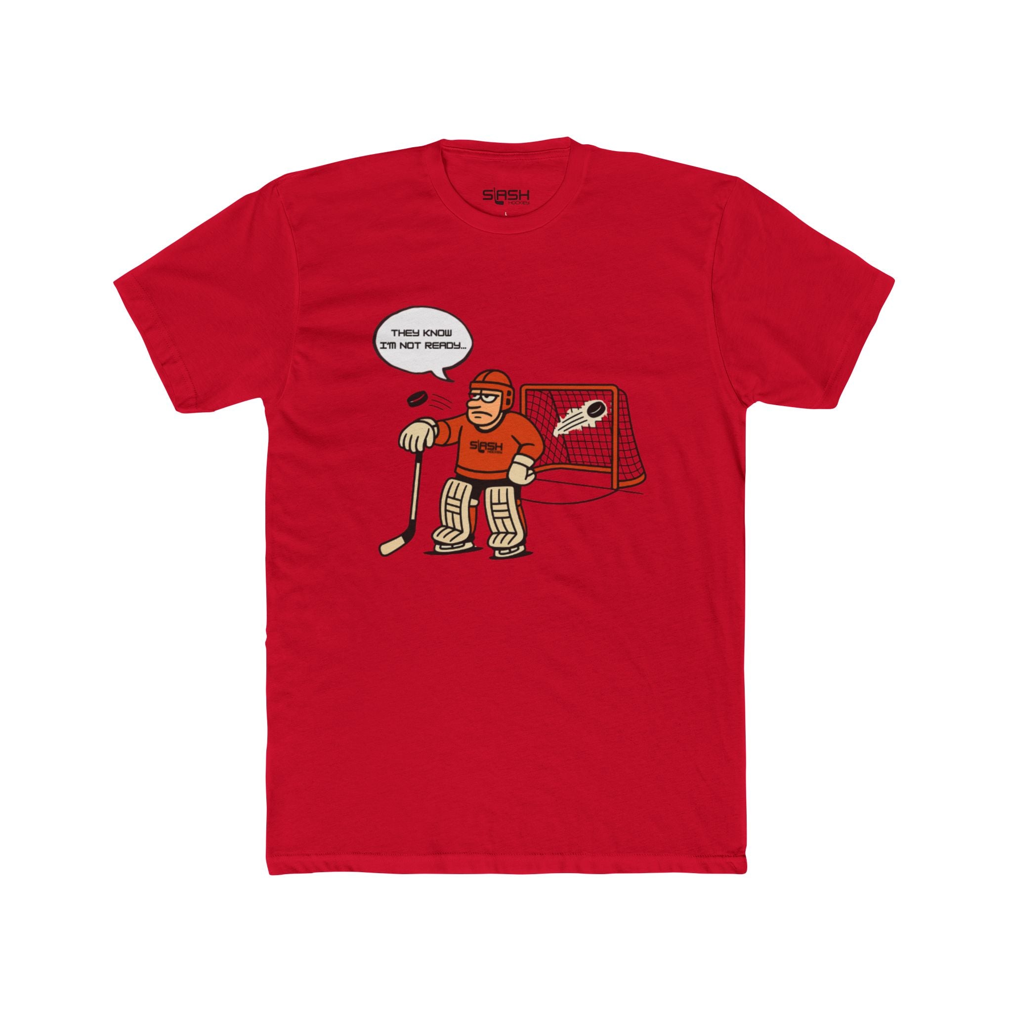 Mad Goalie Slash Hockey Tee