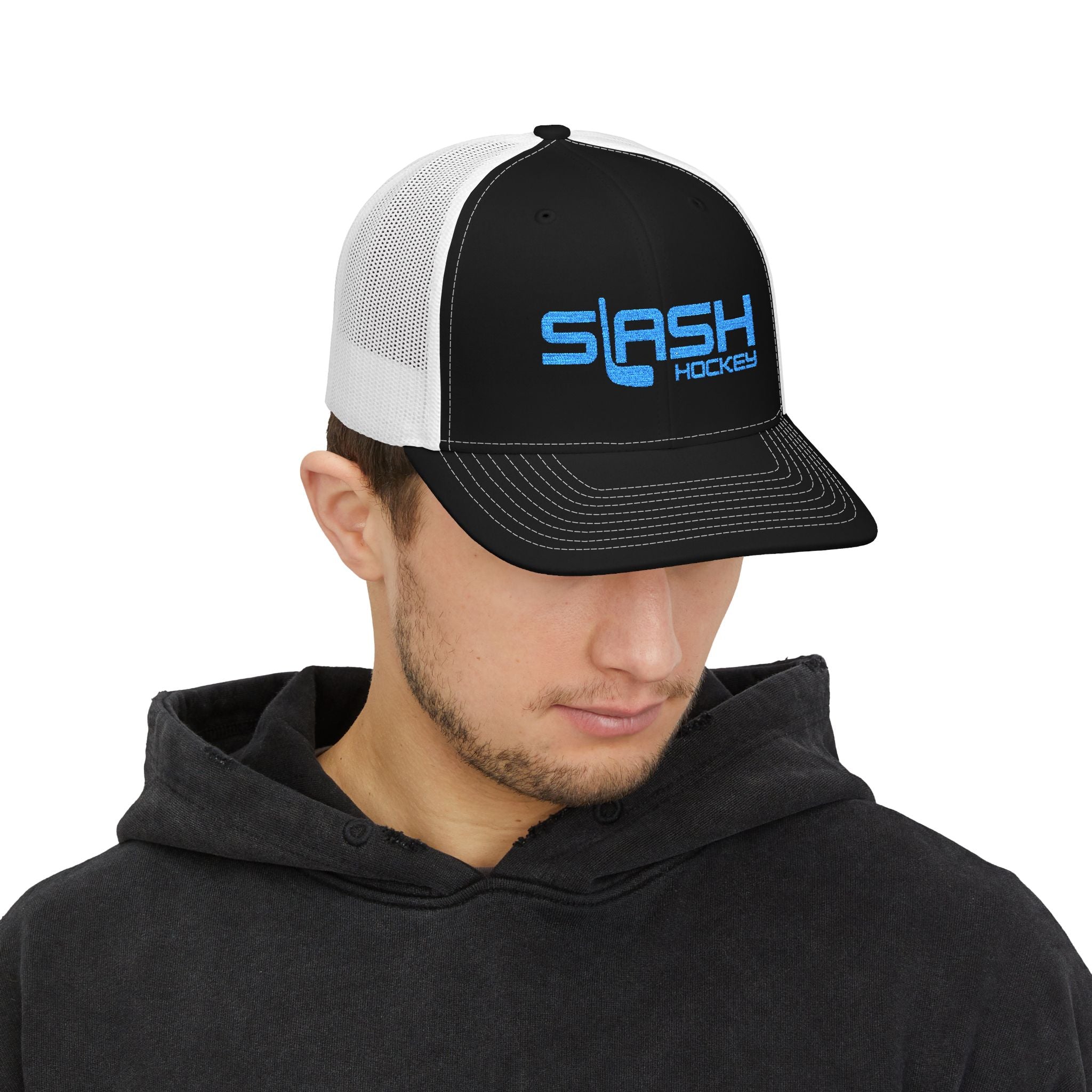 Slash Hockey Snapback Trucker Cap