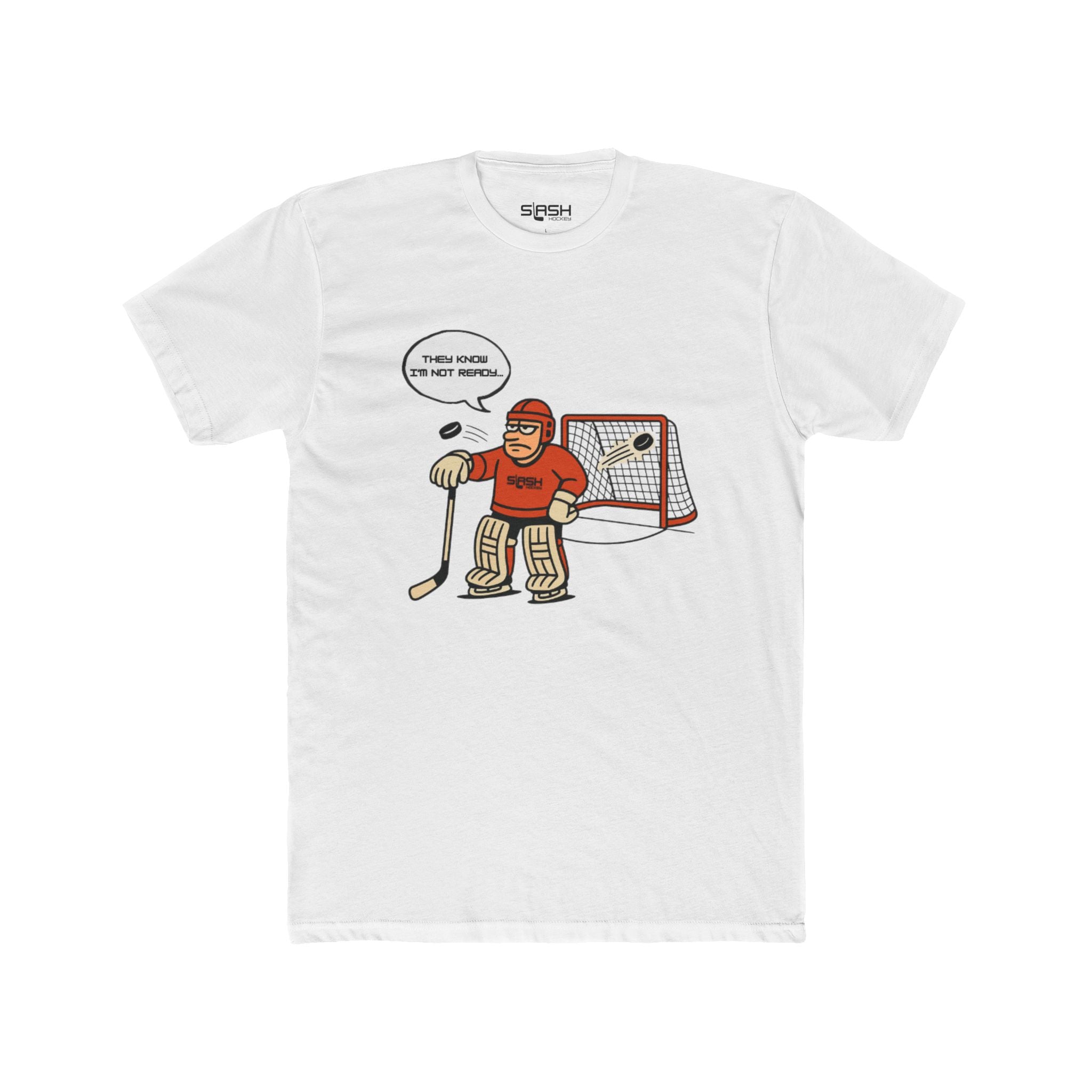 Mad Goalie Slash Hockey Tee