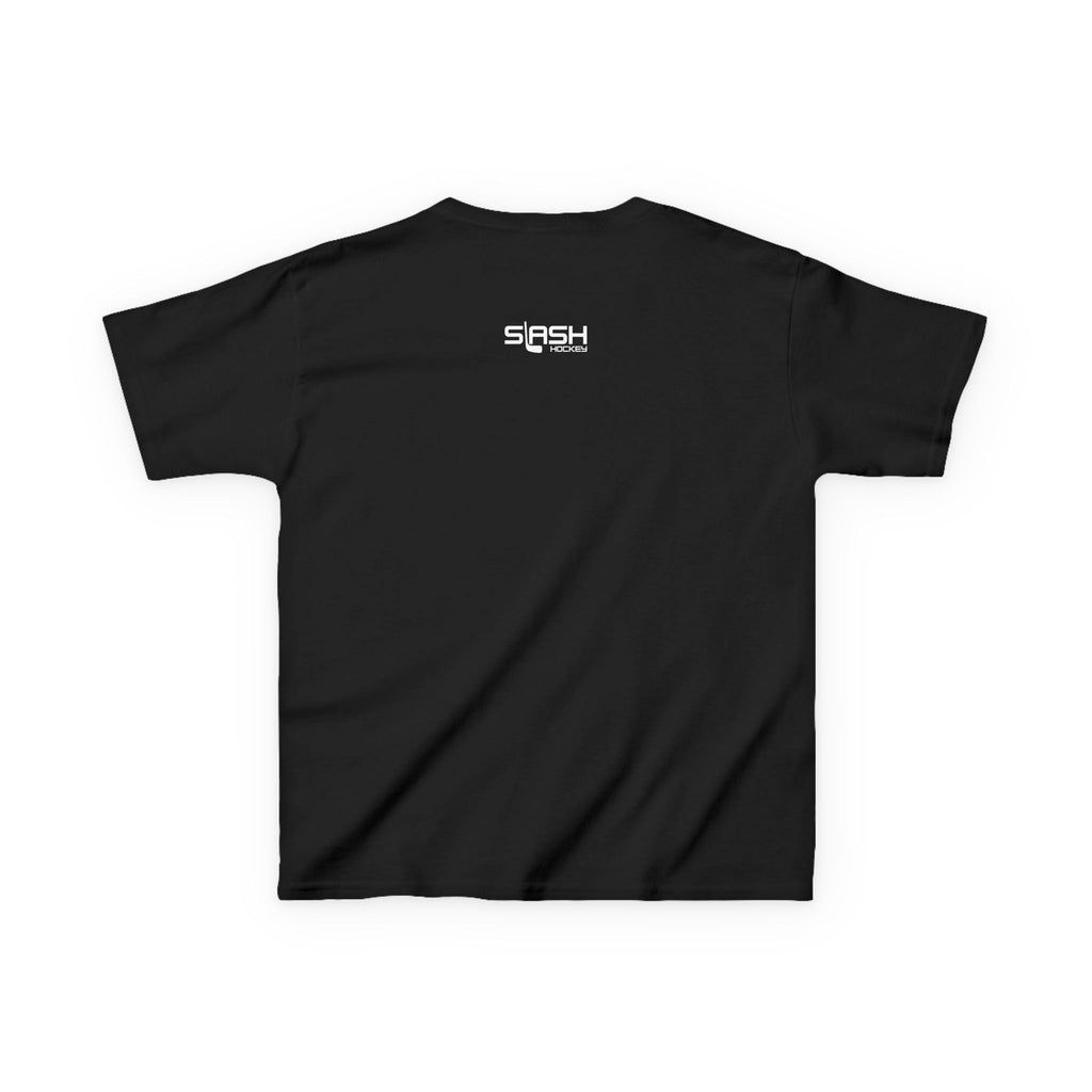Youth Banner Future Pro USA Goalie School Tee, back view — blank back with simple athletic styling, shown on a plain background.