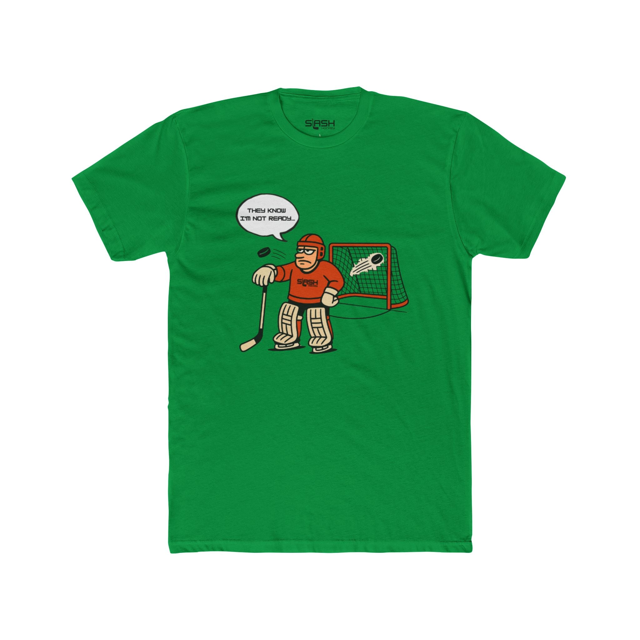 Mad Goalie Slash Hockey Tee