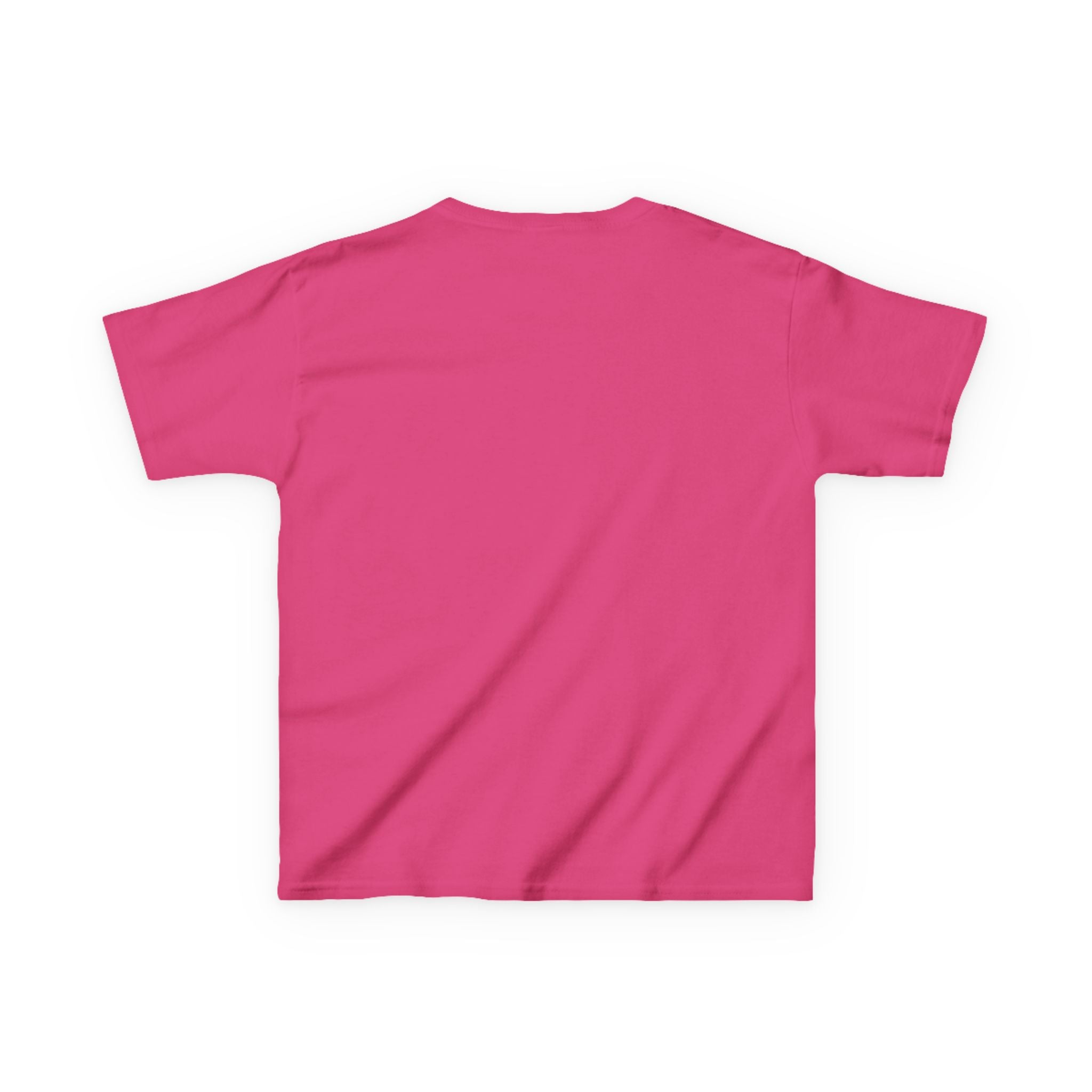 Back view of Livonia Hockey Association youth t-shirt, smaller sizing for kids and young players. Team logo printed on chest, casual athletic fit.
