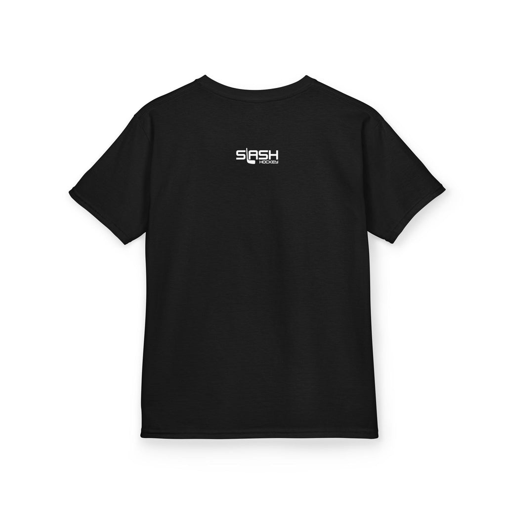 Youth Banner Future Pro USA Goalie School Tee, back view — blank back with simple athletic styling, shown on a plain background.