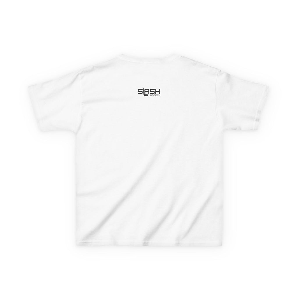 Youth Banner Future Pro USA Goalie School Tee, back view — blank back with simple athletic styling, shown on a plain background.