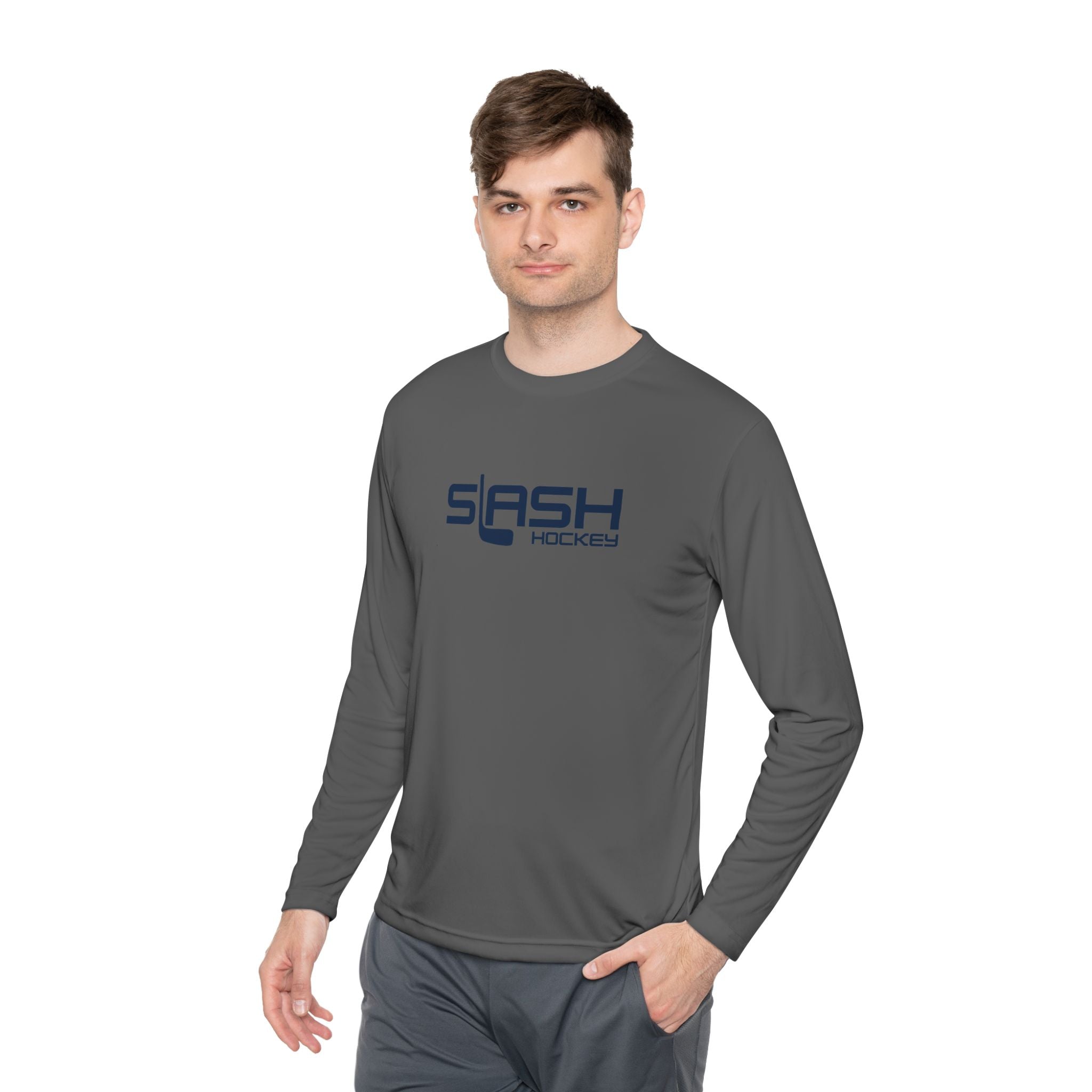 Long Sleeve Slash Hockey Tee