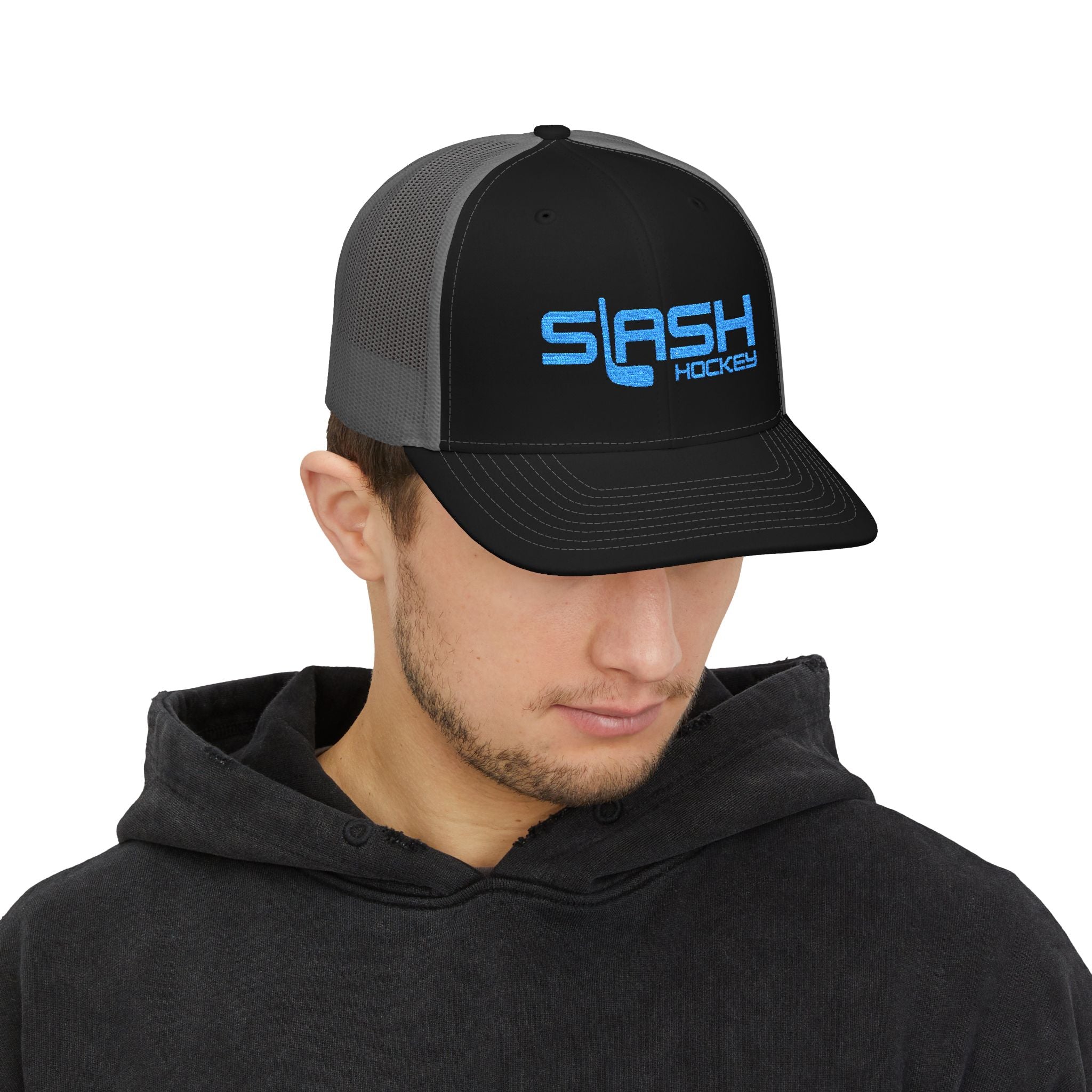 Slash Hockey Snapback Trucker Cap
