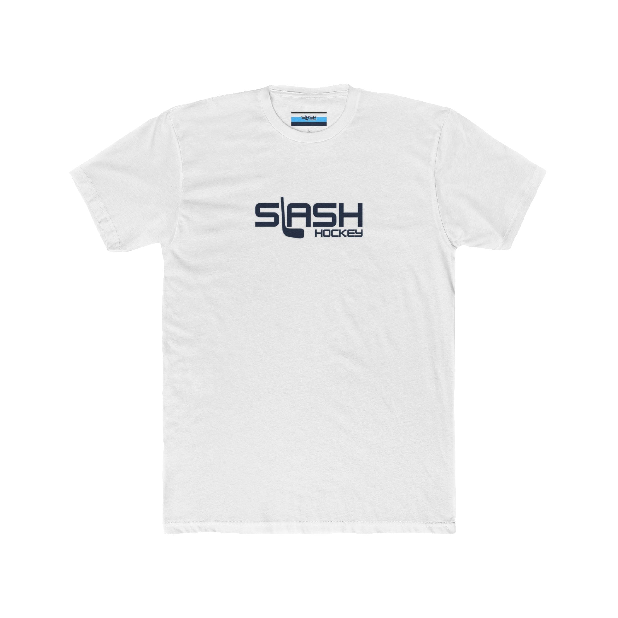 Front view of Freezing Parent Tee hockey t-shirt by Slash Hockey