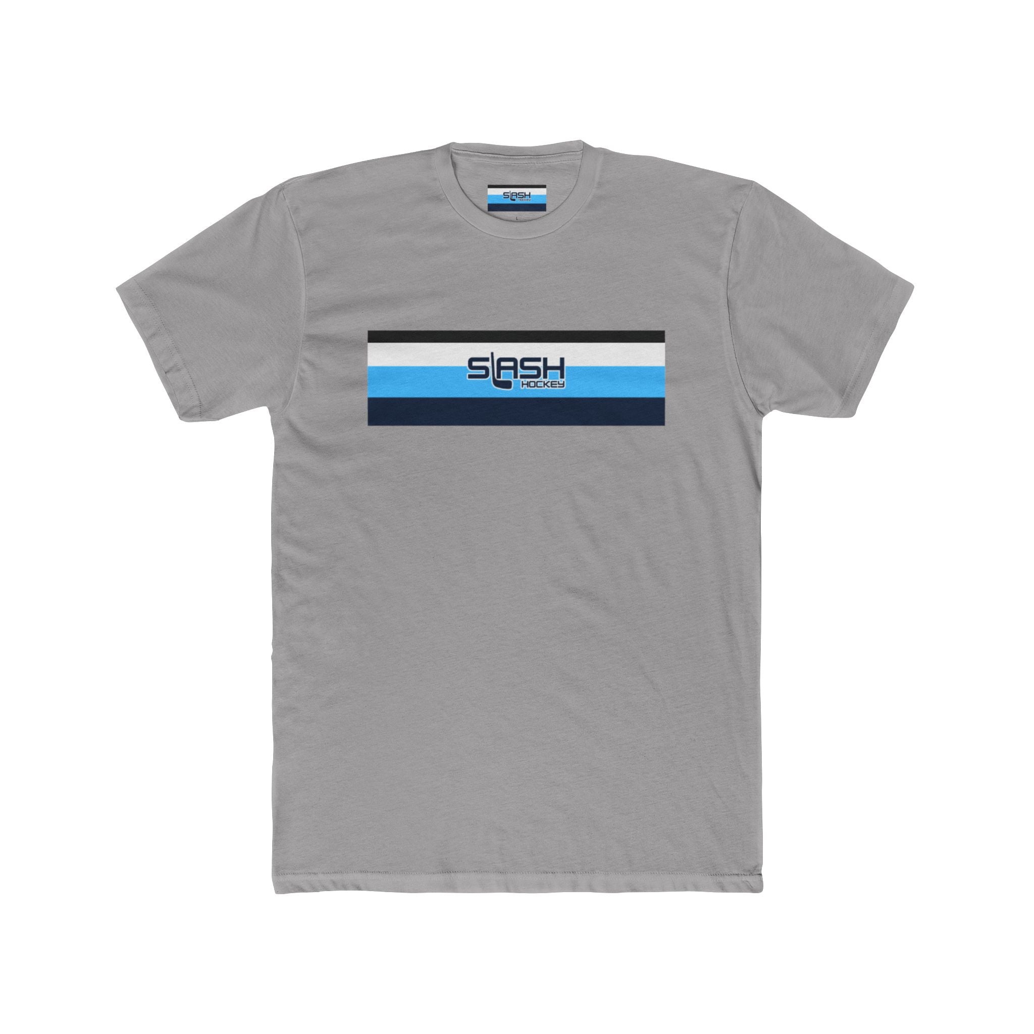 Front view of Slash Hockey Tee hockey t-shirt by Slash Hockey