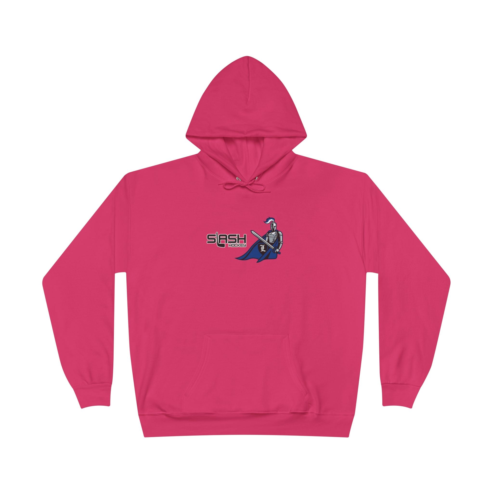 “LHA Girls Hockey Hoodie front view — Livonia Hockey Association design in team colors printed on premium cotton-blend hoodie.”