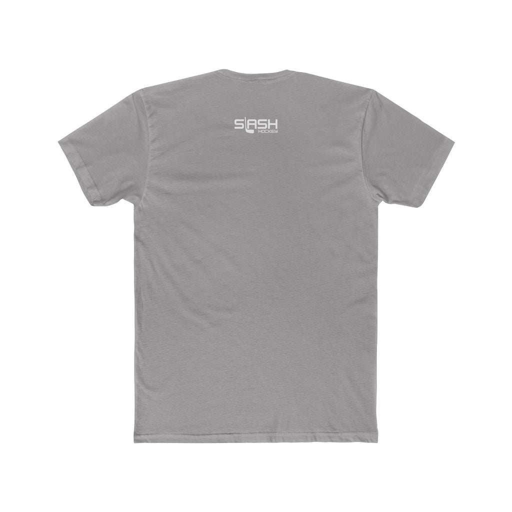 Back view of the Slash Hockey Founder’s Series Retro Goalie Tee showing the clean, classic design with no additional graphics.