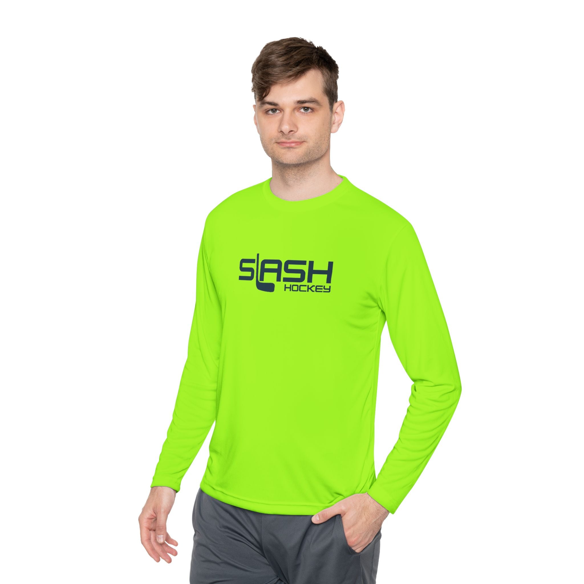 Long Sleeve Slash Hockey Tee