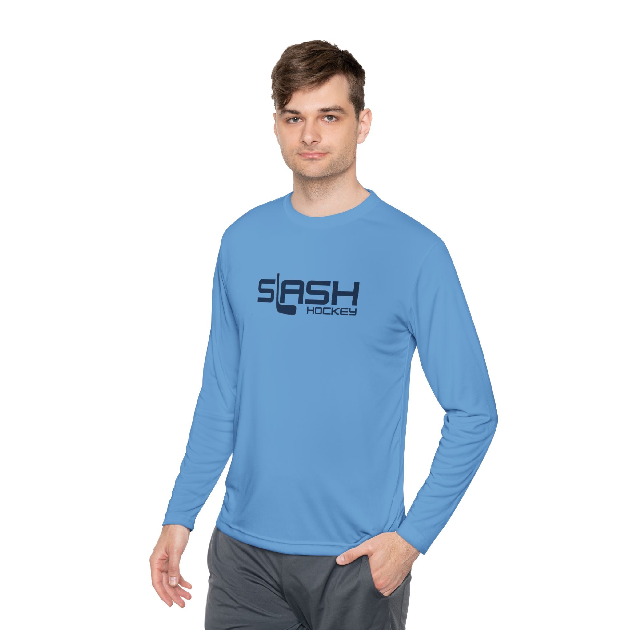Long Sleeve Slash Hockey Tee