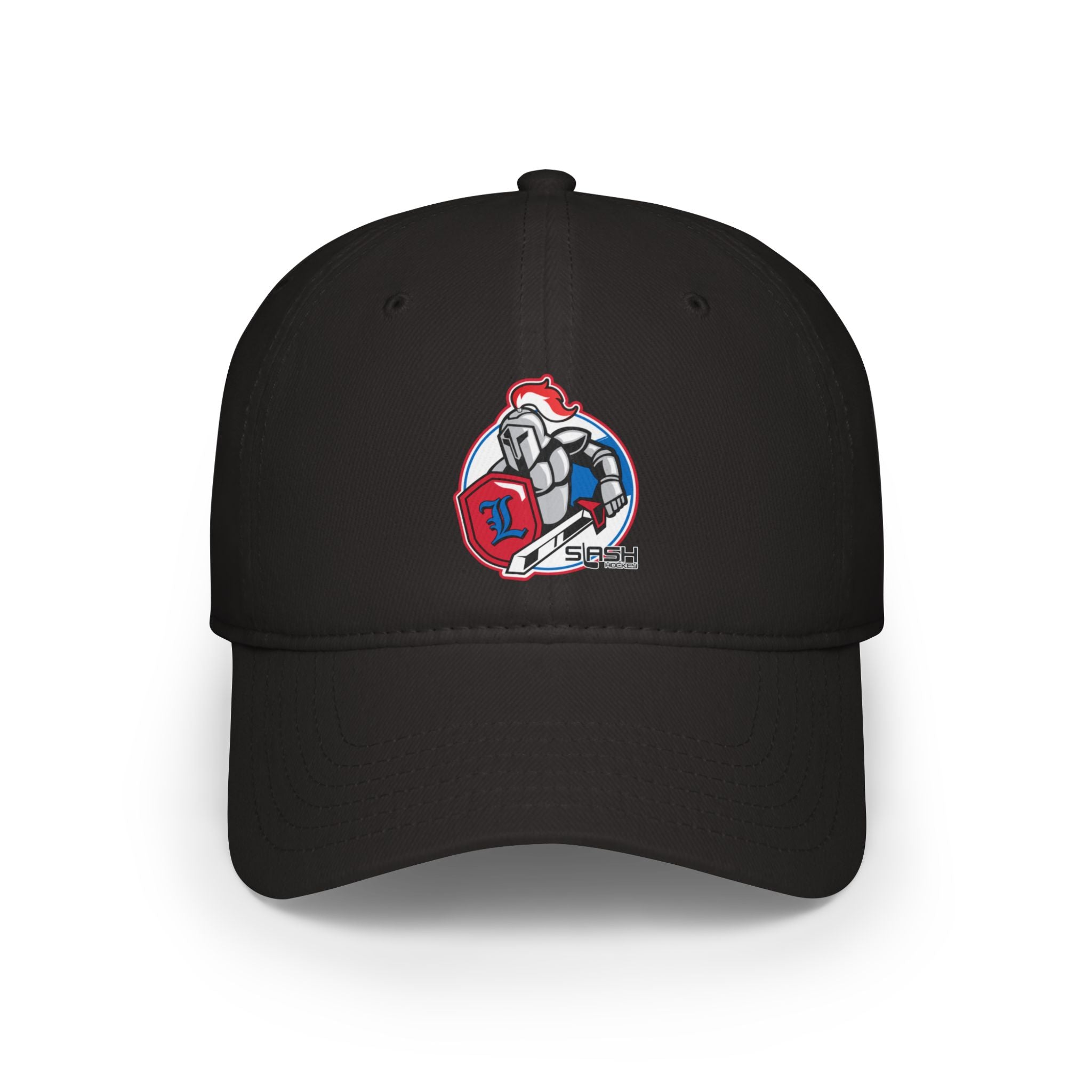 Livonia Hockey Association adjustable hat, structured front panel with embroidered team logo. Casual and sporty style for all ages.