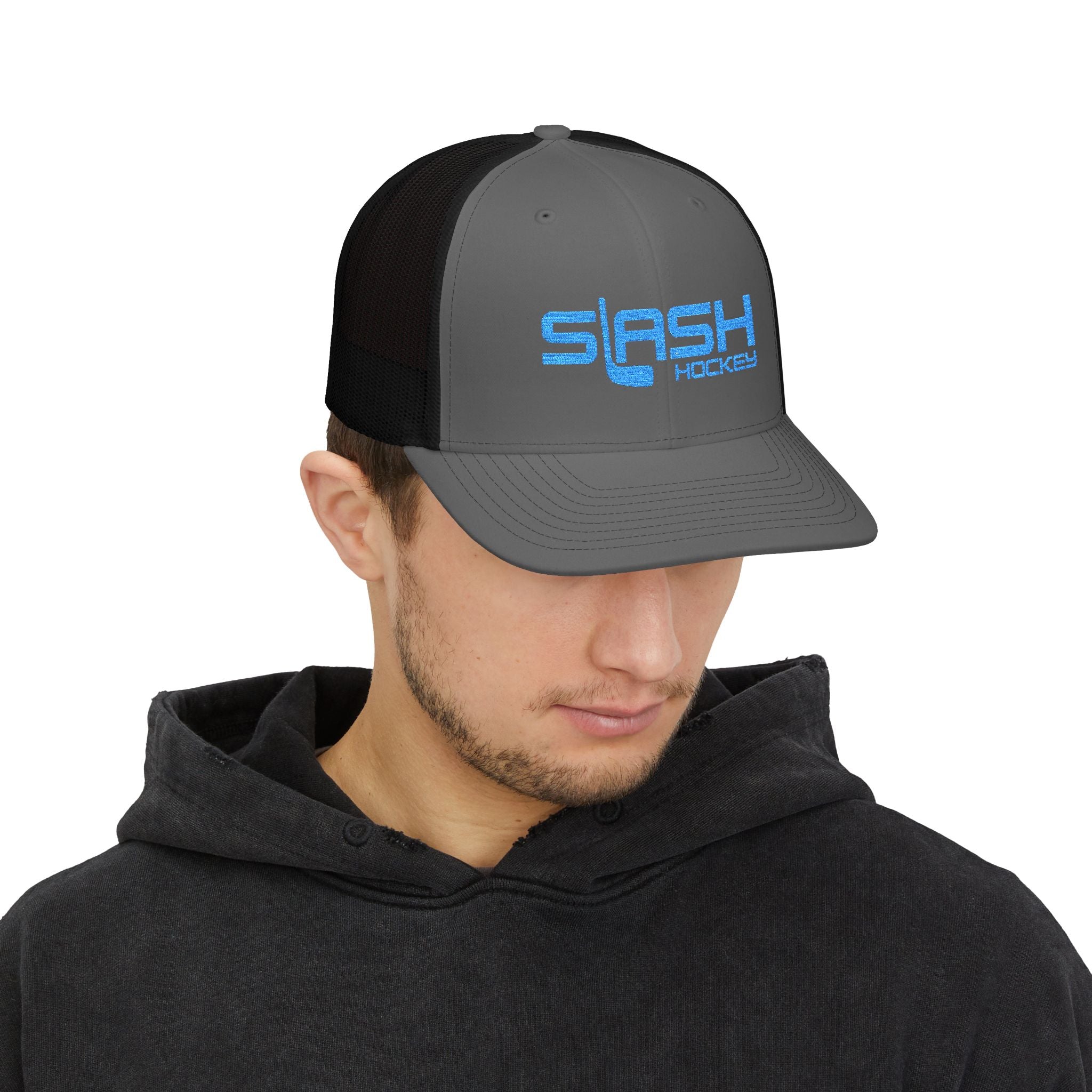 Slash Hockey Snapback Trucker Cap