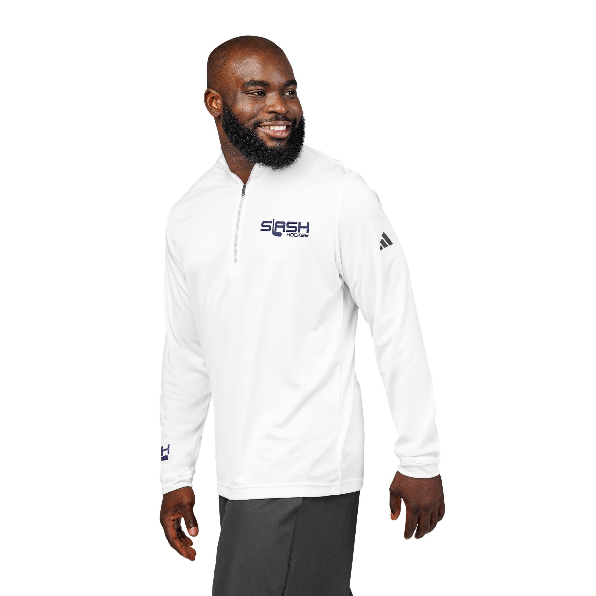 Adidas® Slash Hockey Quarter-Zip Pullover