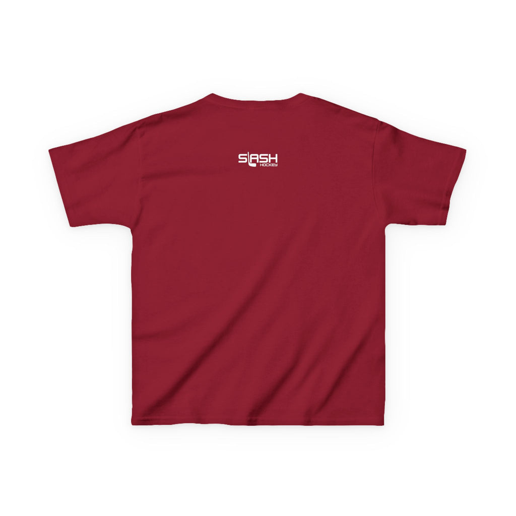 Youth Banner Future Pro USA Goalie School Tee, back view — blank back with simple athletic styling, shown on a plain background.