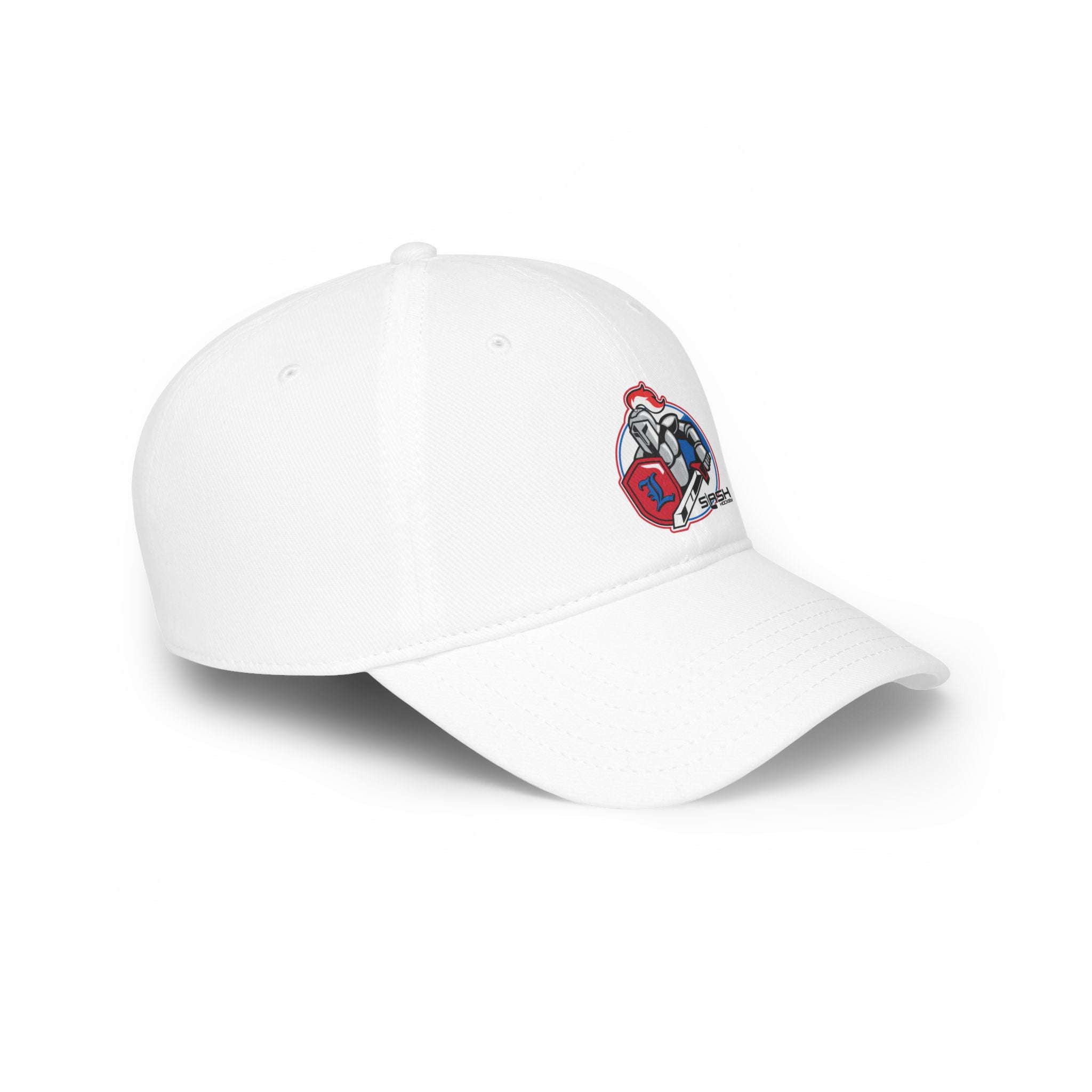 Livonia Hockey Association adjustable hat, structured front panel with embroidered team logo. Casual and sporty style for all ages.