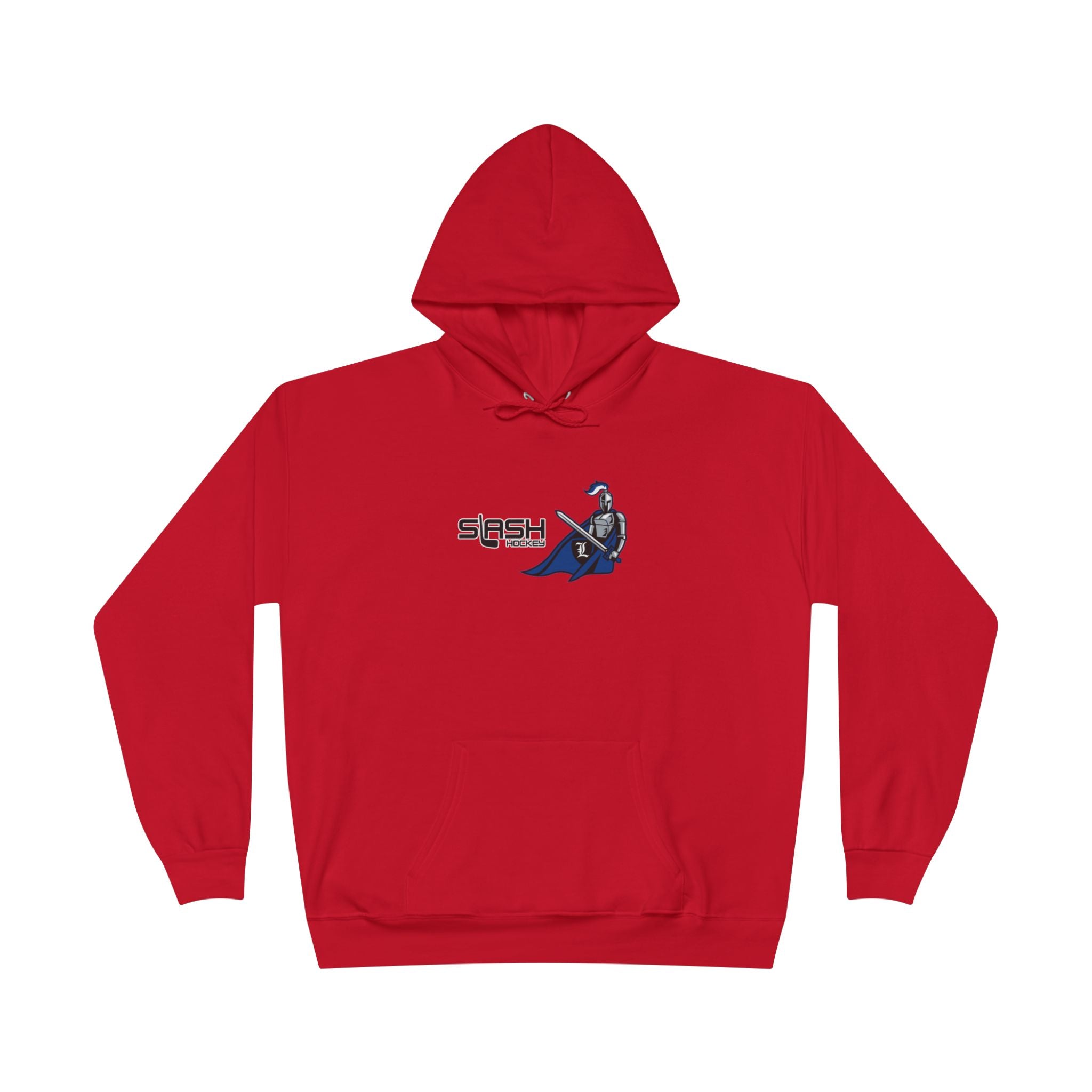 “LHA Girls Hockey Hoodie front view — Livonia Hockey Association design in team colors printed on premium cotton-blend hoodie.”