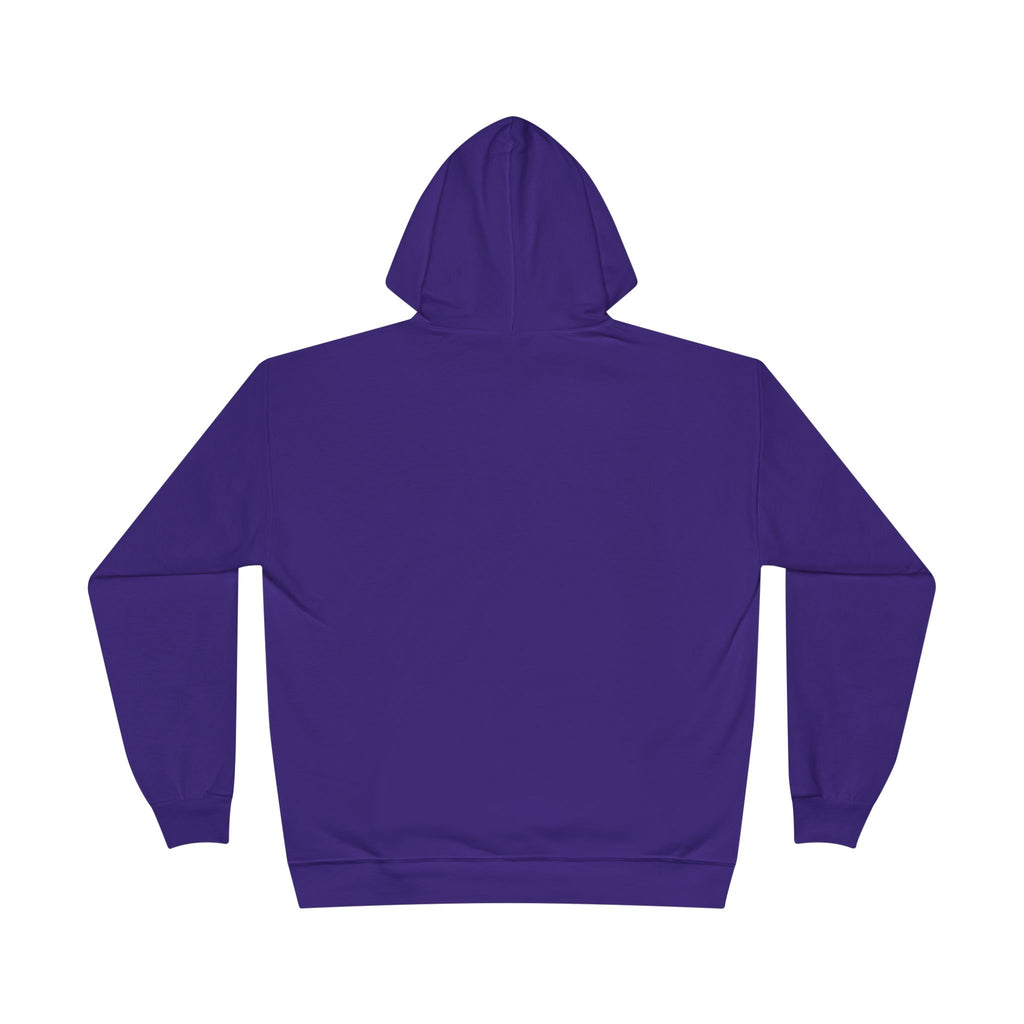 “LHA Girls Hockey Hoodie back view — solid color with no design, relaxed athletic fit.”