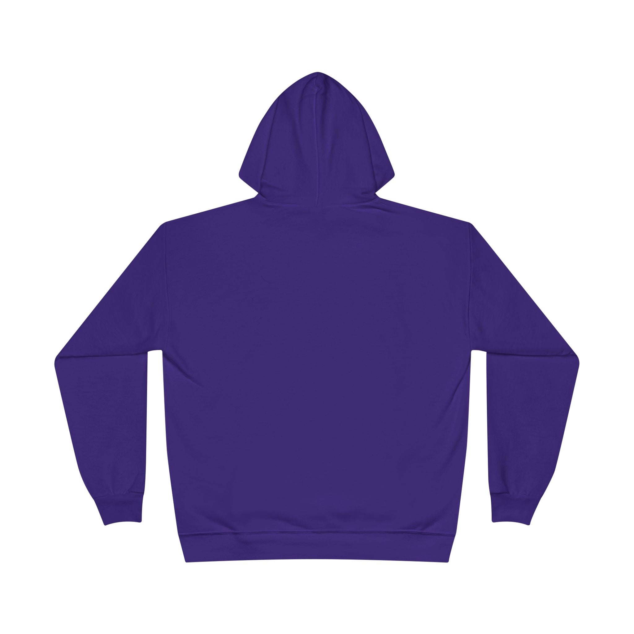 “LHA Girls Hockey Hoodie back view — solid color with no design, relaxed athletic fit.”