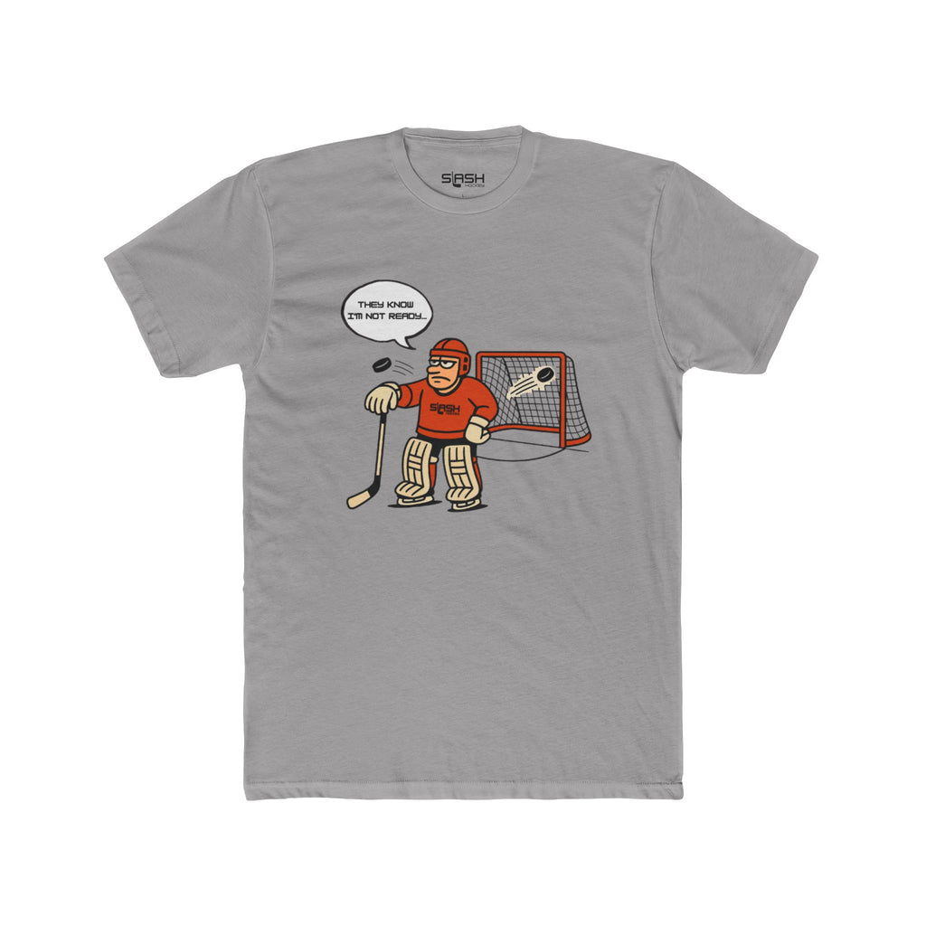 Mad Goalie Slash Hockey Tee