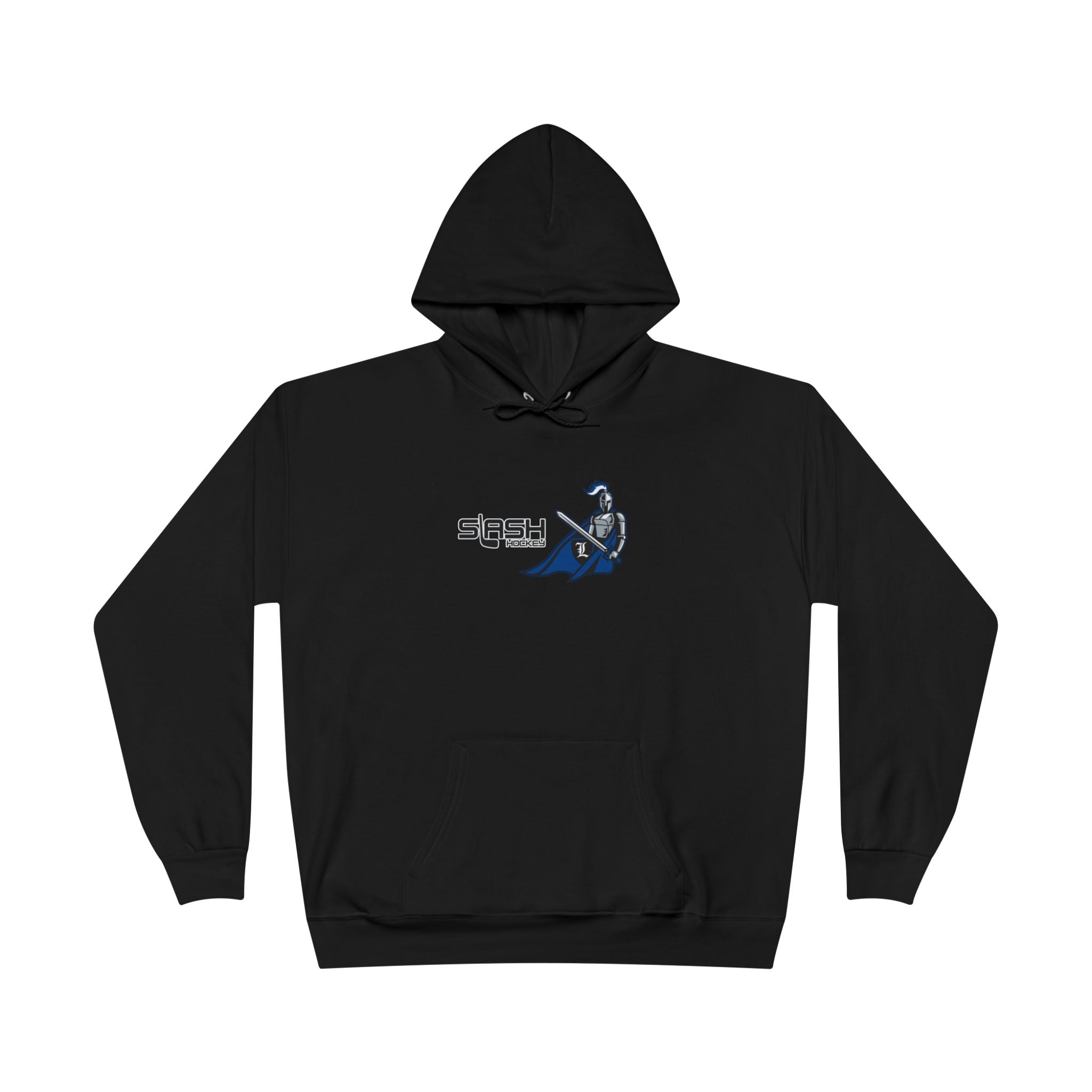 “LHA Girls Hockey Hoodie front view — Livonia Hockey Association design in team colors printed on premium cotton-blend hoodie.”