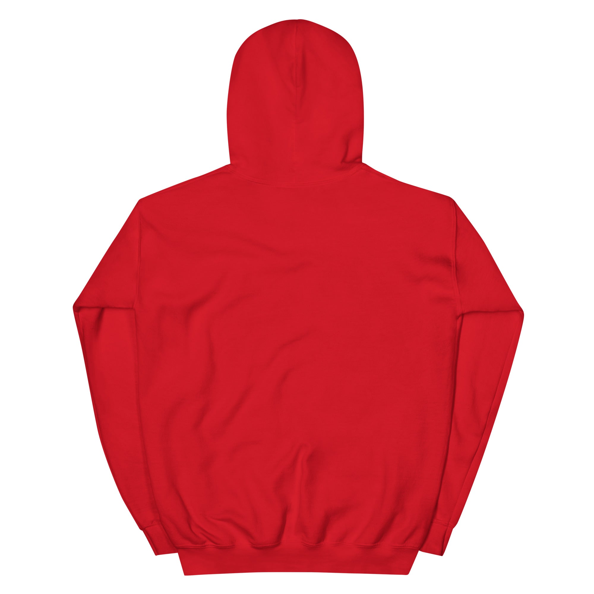 Back view of LHA Girls Hoodie, plain design with no graphics.