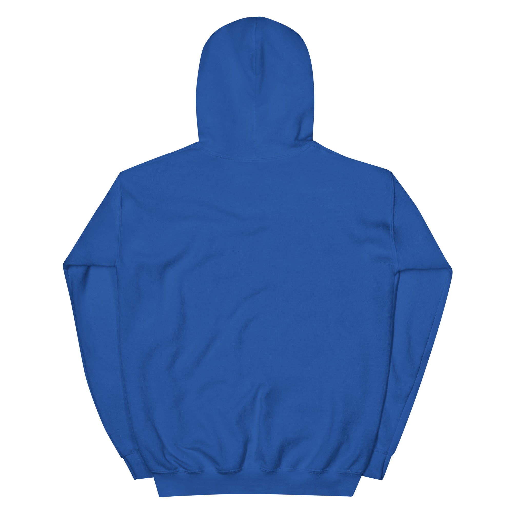 Back view of LHA Girls Hoodie, plain design with no graphics.