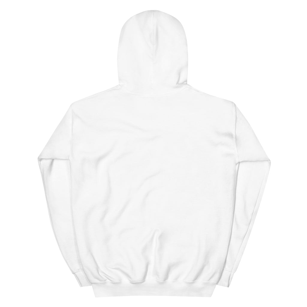 Back view of LHA Girls Hoodie, plain design with no graphics.